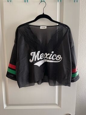 Mexico cropped jersey